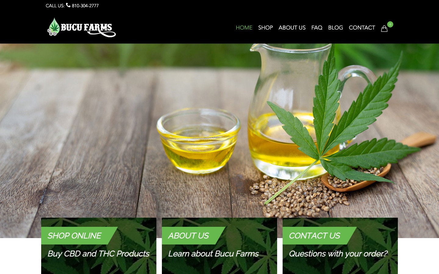 The current homepage